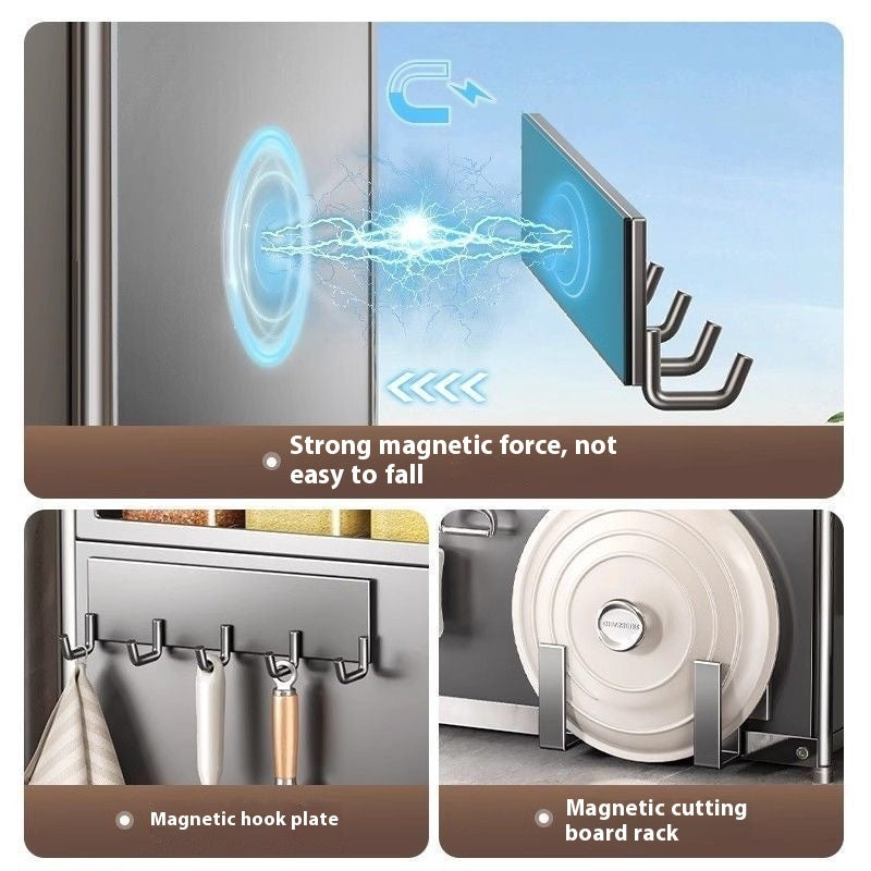 Kitchen Household Pull-out Multi-layer Storage