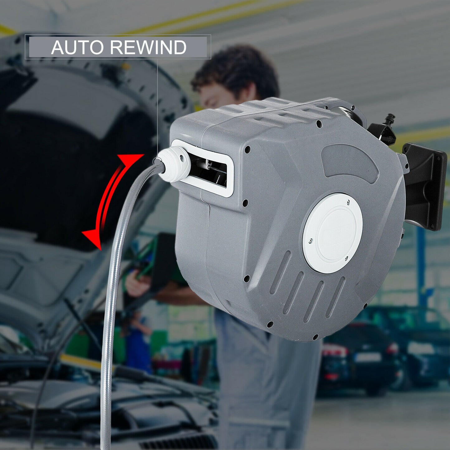 Air Drum Automatic Telescopic Hose Reel