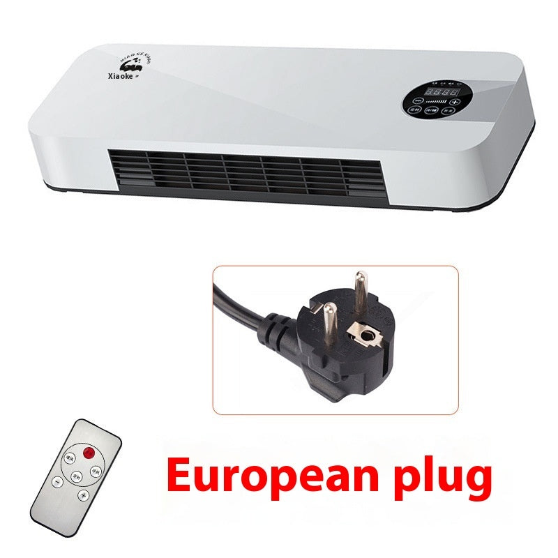 Home Wall Mount Air Conditioner Fan Dual-use Small Fan Indoor Bedroom