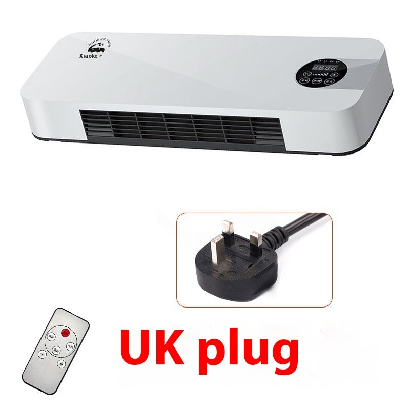 Home Wall Mount Air Conditioner Fan Dual-use Small Fan Indoor Bedroom