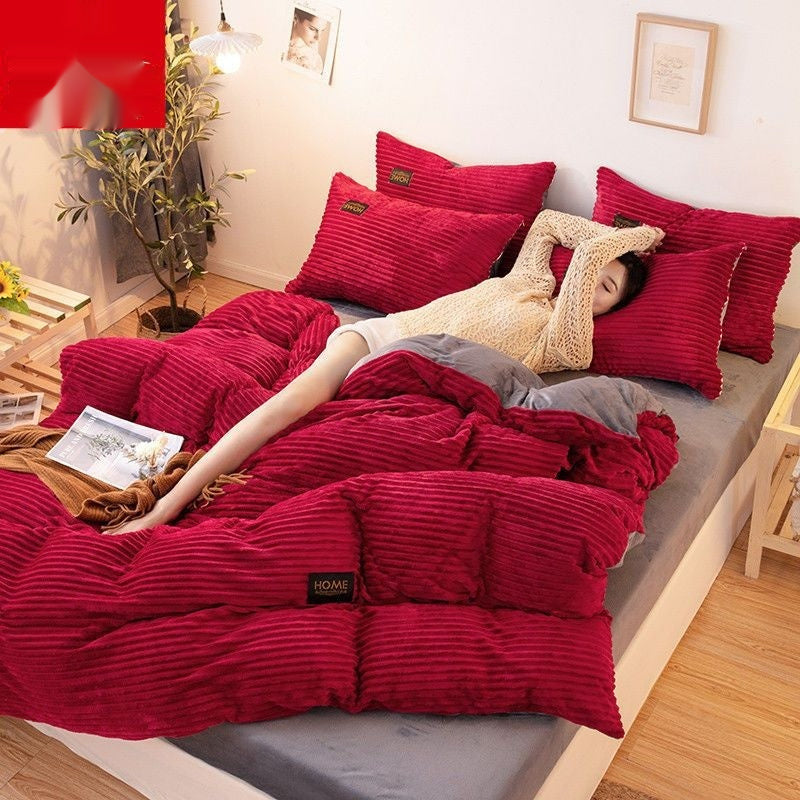 Milk Fiber Thickened Thermal Bedding