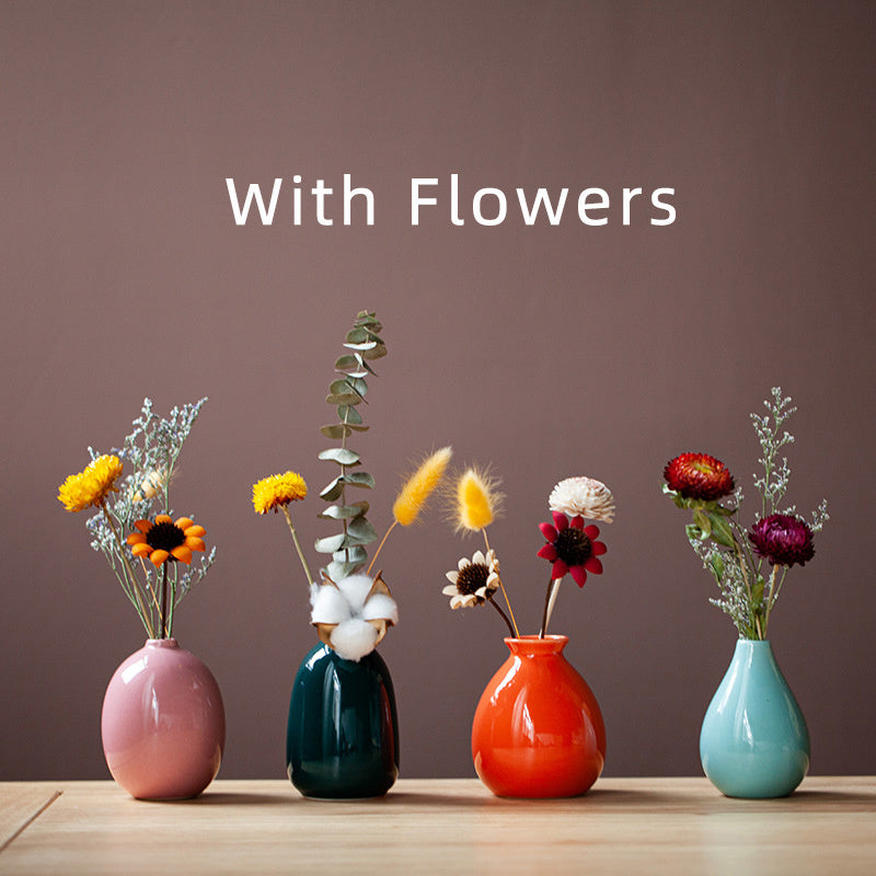 Ceramic Mini Vase Decorations Originality