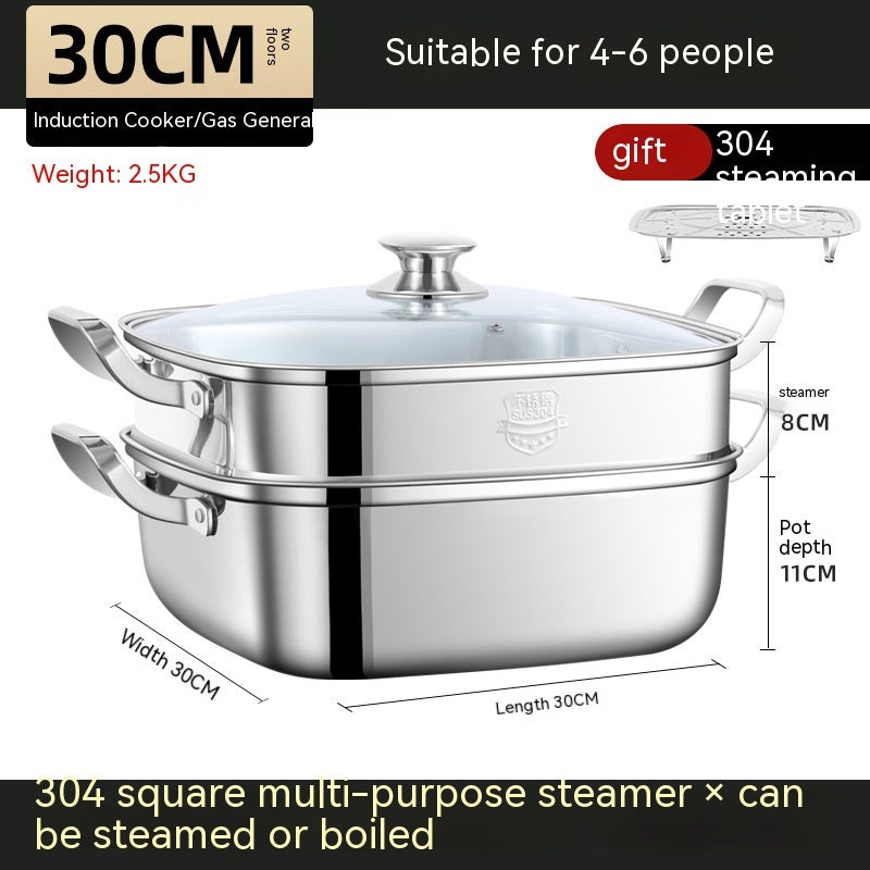 Square Steamer Household Multi-function