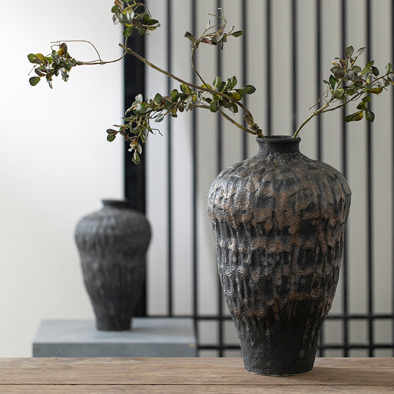 Handmade Ceramic Vase Silent Zen Decorations