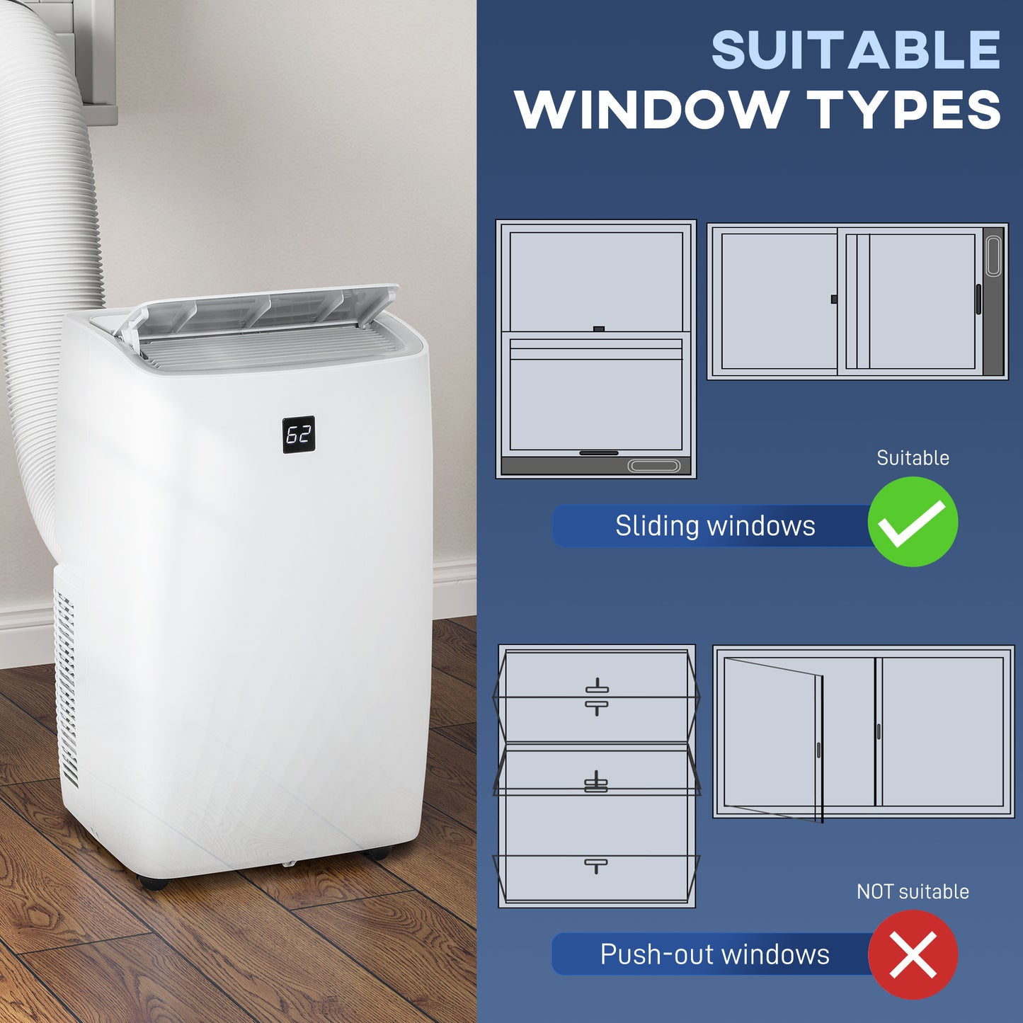 14000 BTU Portable Air Conditioner