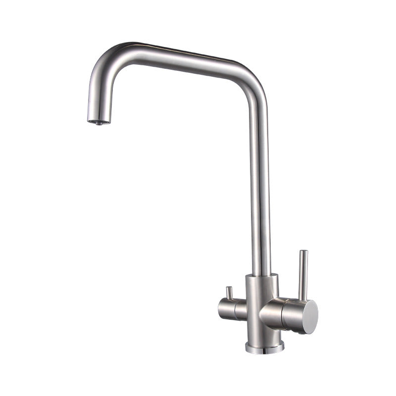 Kitchen Hot And Cold Water Purification Vegetable Washing Universal Household Faucet