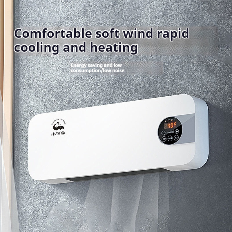 Home Wall Mount Air Conditioner Fan Dual-use Small Fan Indoor Bedroom