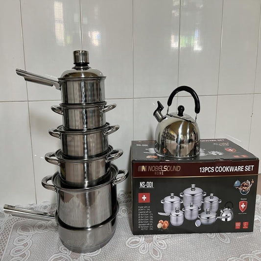 Twelve Pieces Set Pot Household Non-stick