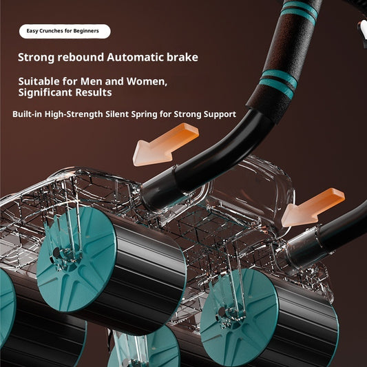 Abdominal Wheel Automatic Rebound Home Sports Fitness Equipment