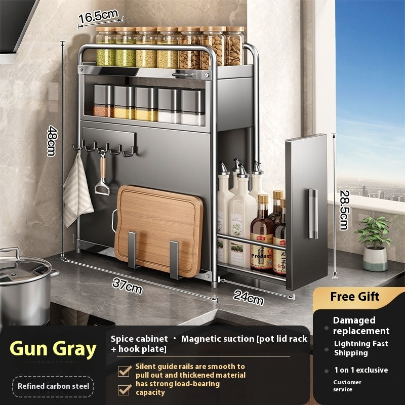 Kitchen Household Pull-out Multi-layer Storage