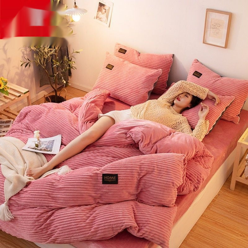 Milk Fiber Thickened Thermal Bedding