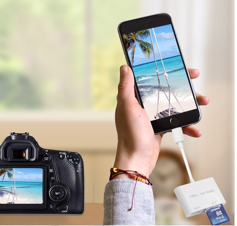 Multi-function TF Two-in-one Card Reader