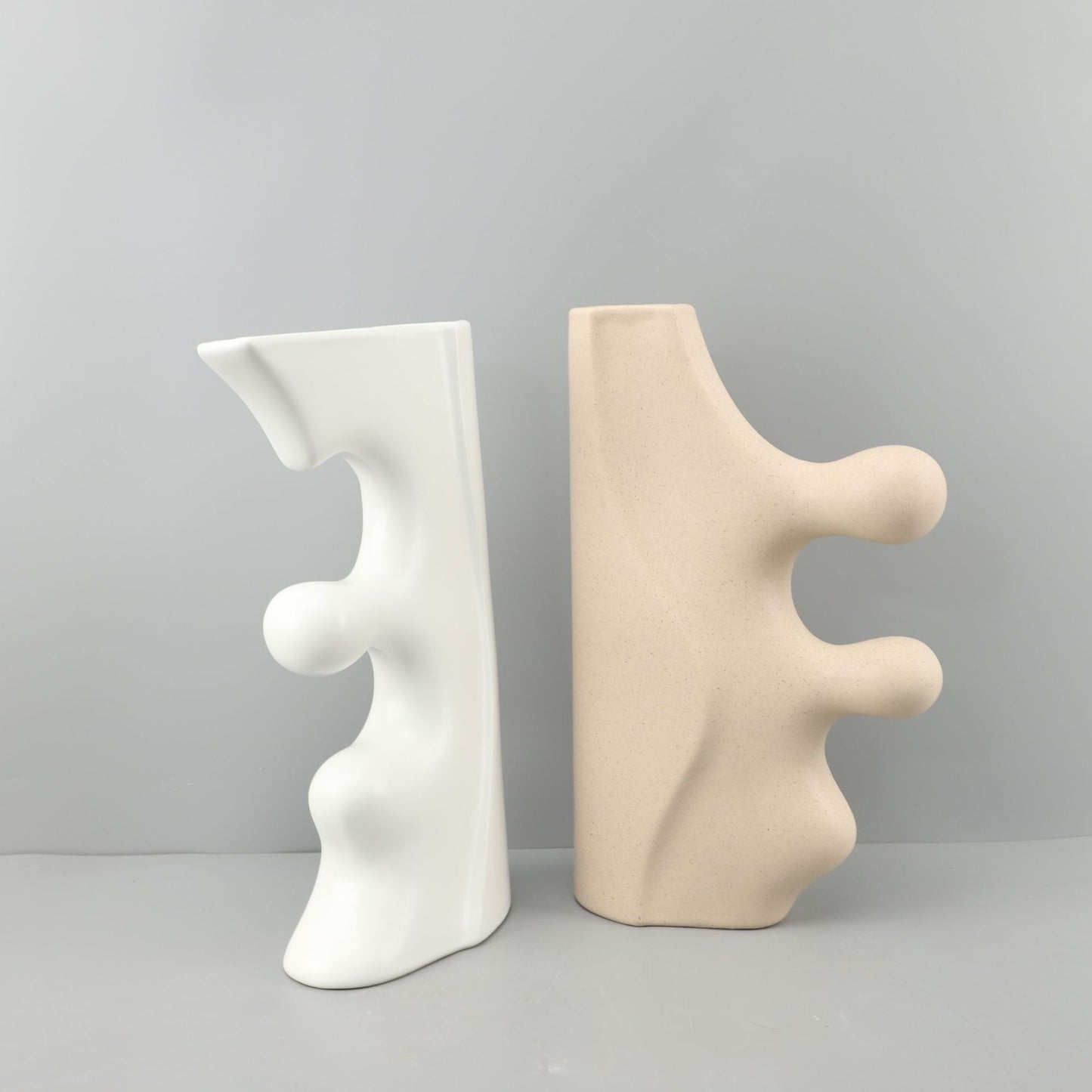 Simple Modern Ceramic Geometric Vase TV Cabinet Sample Room Decorations Ornaments