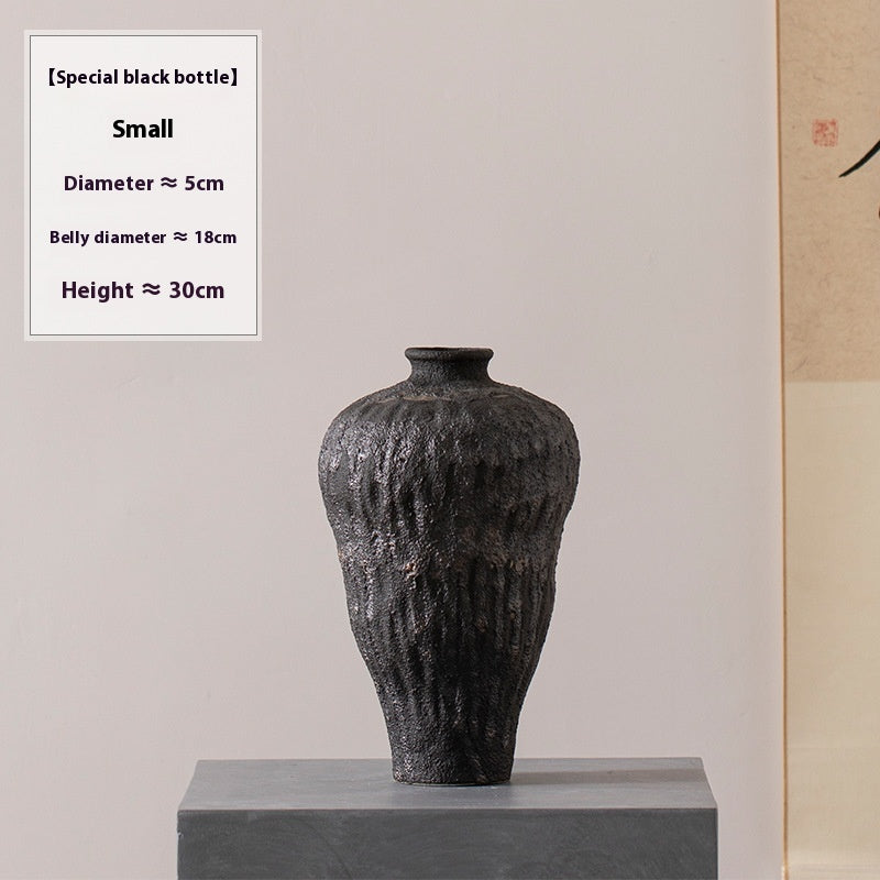 Handmade Ceramic Vase Silent Zen Decorations